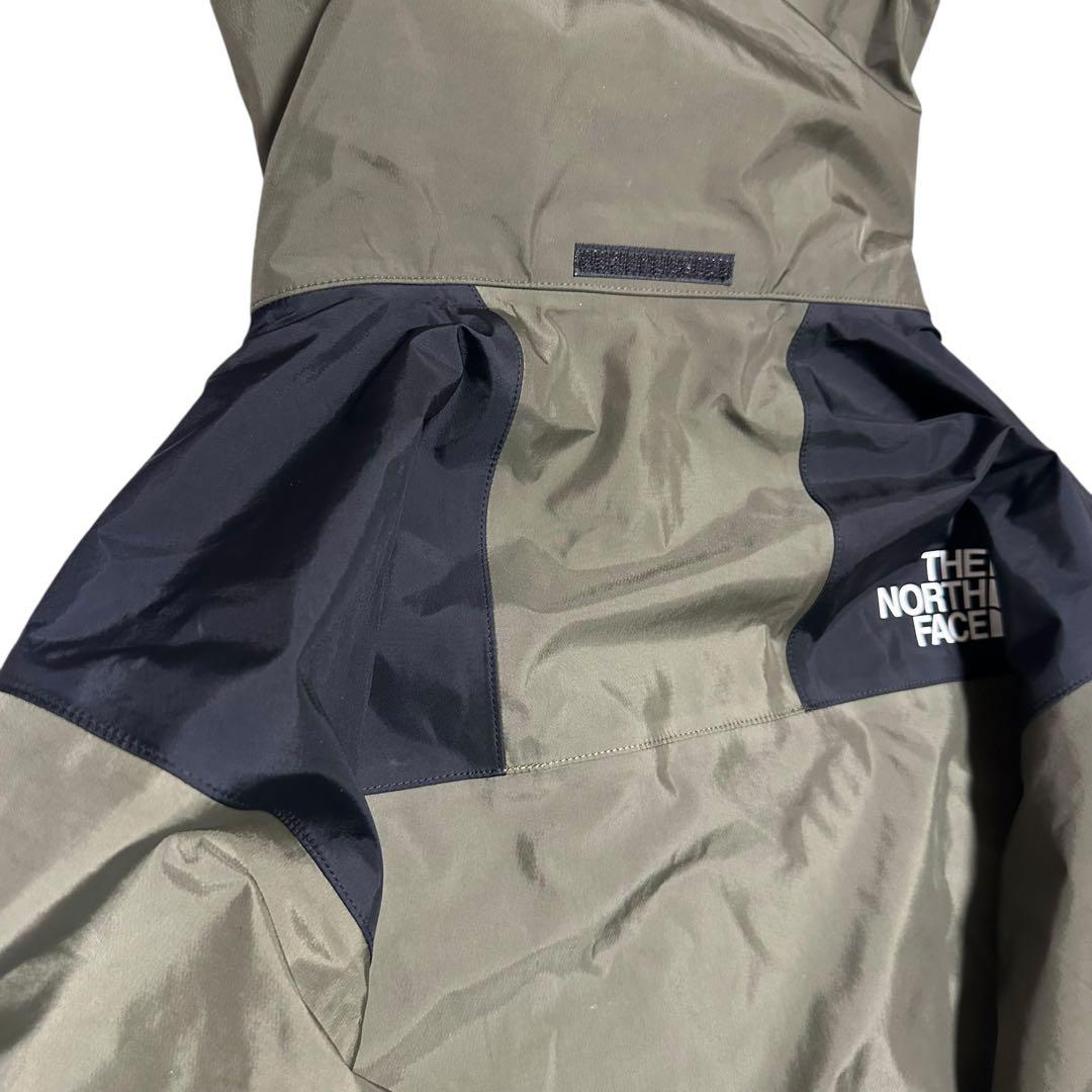 ノースフェイス　マウンテンレインテックスジャケット　ゴアテックス　カーキー　XL
