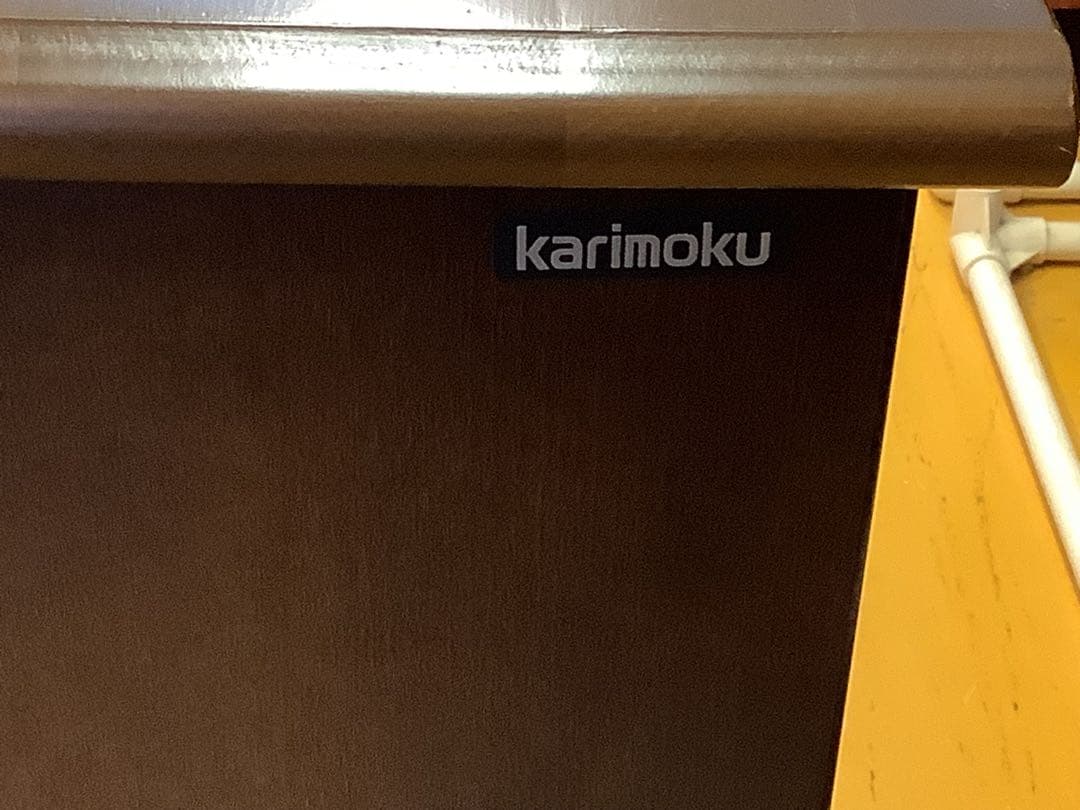 カリモク　コロニアル電話台/FAX台　アンティーク家具