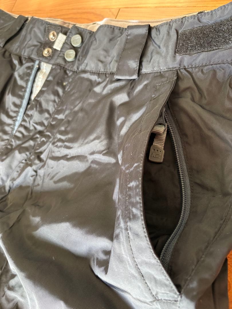 K2 スノーボードウェア 上下セット　黒