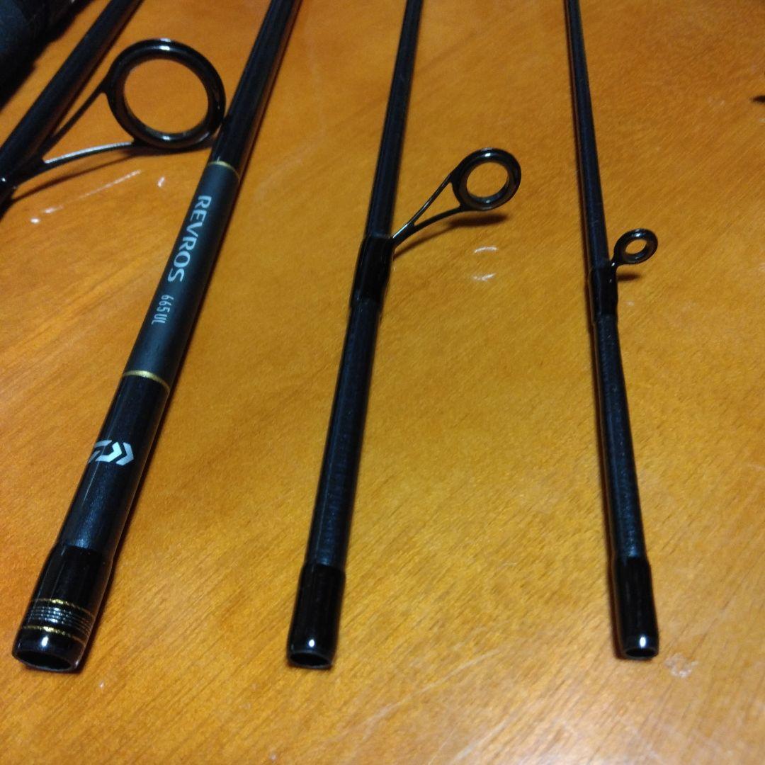 アジングロッド 　スピニングリールセット　レブロス　ロッド665UL