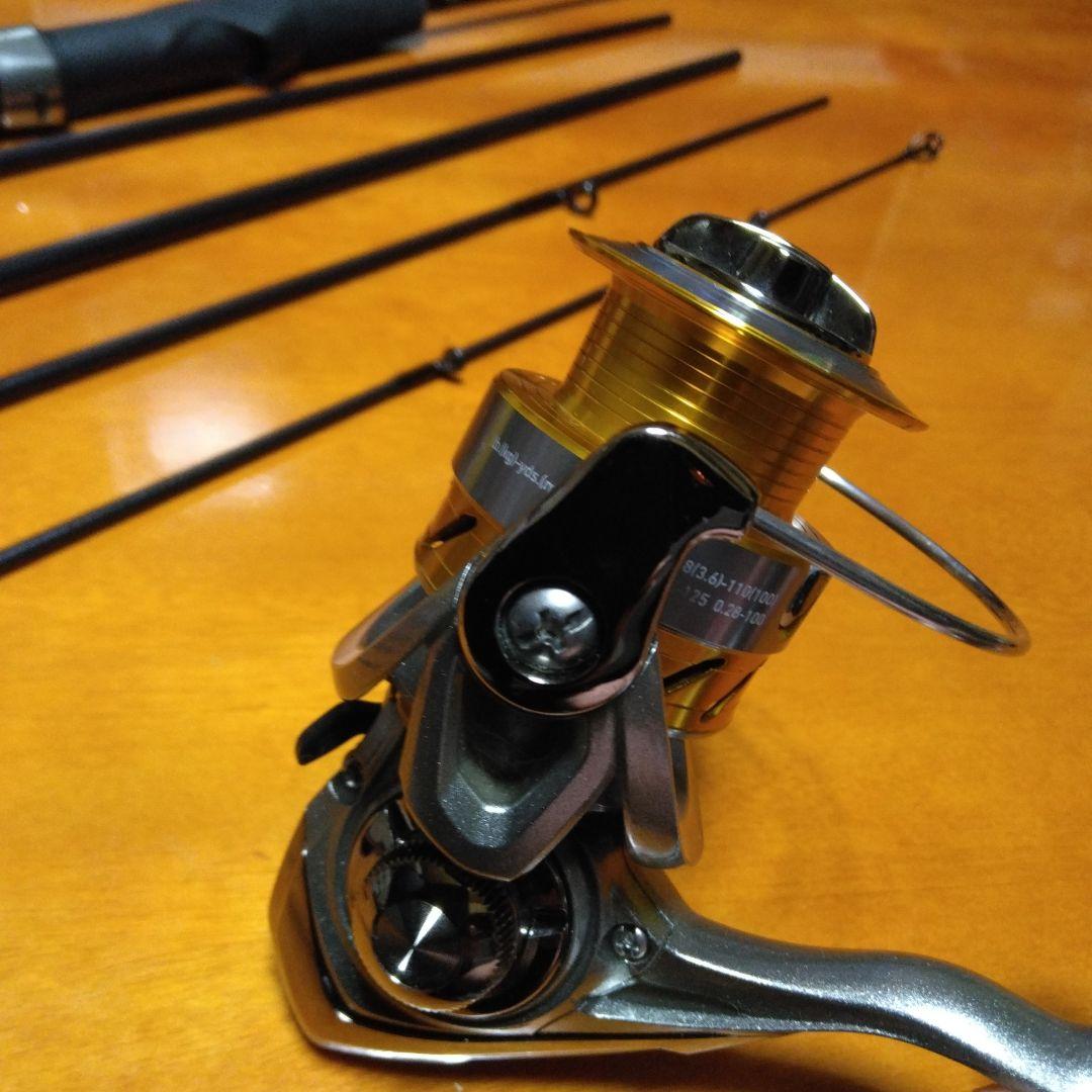 アジングロッド 　スピニングリールセット　レブロス　ロッド665UL