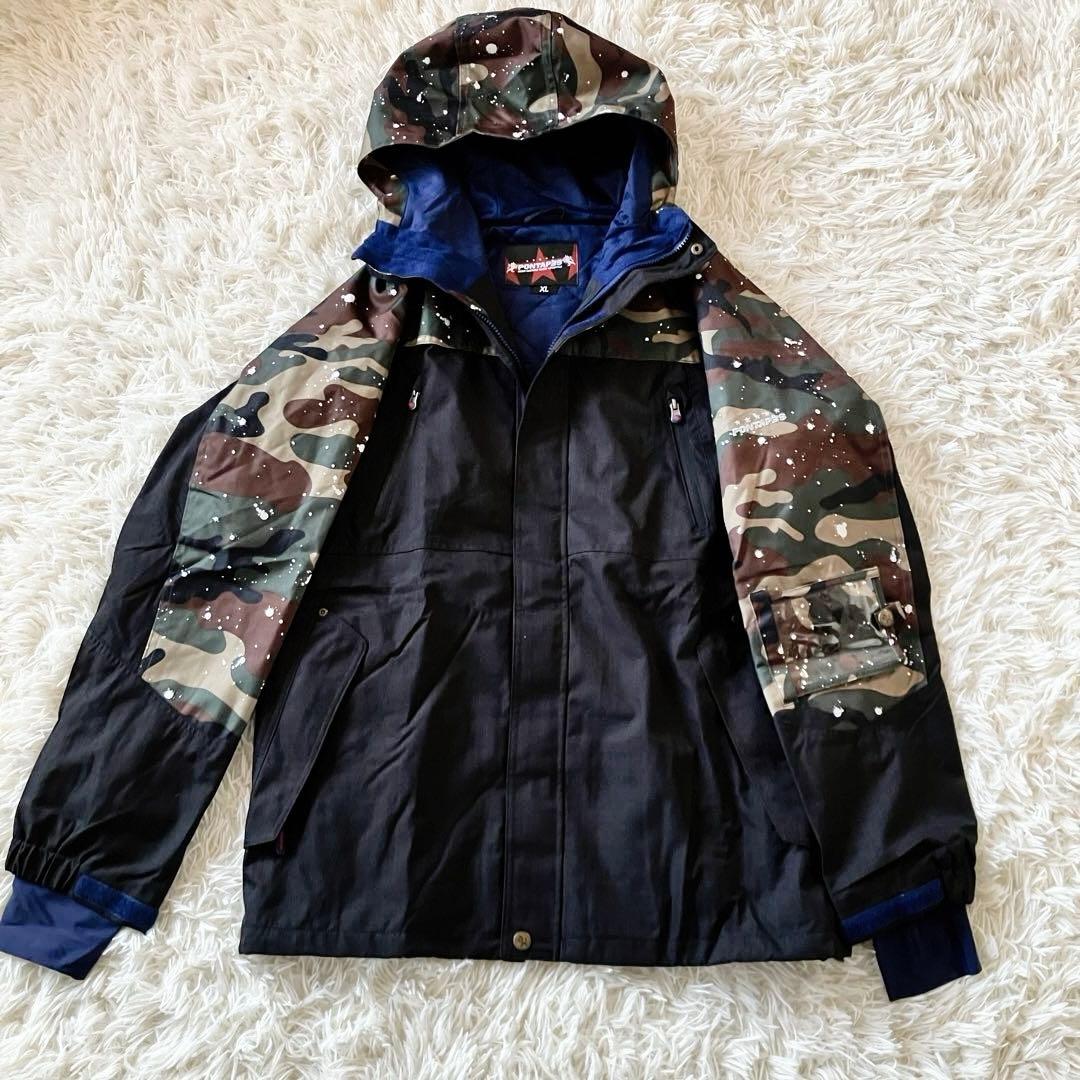 #12C✨PONTAPES✨スキー スノボ ウェア 上下 メンズXL
