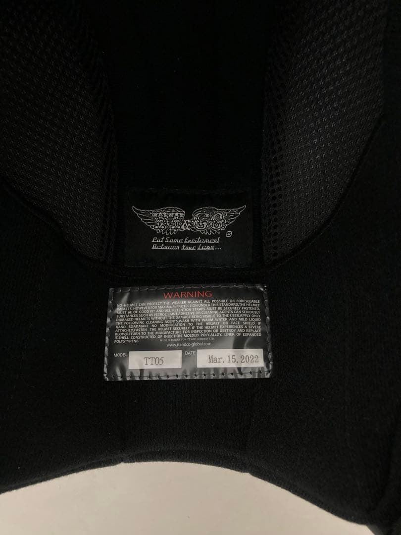 ジェットヘルメット　TT&CO スーパーマグナム