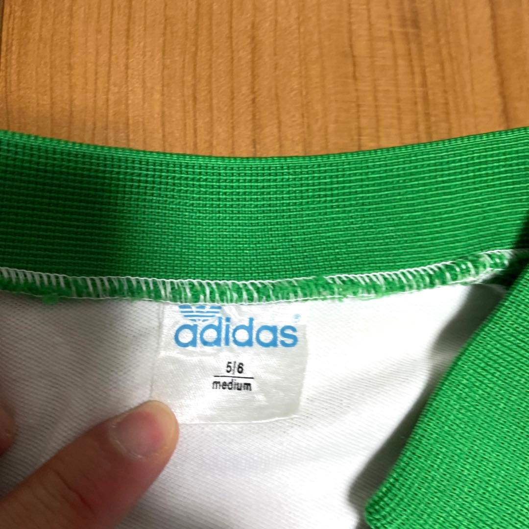 アディダス サッカー　ユニ　プラシャツ 　Mサイズ　レア古着