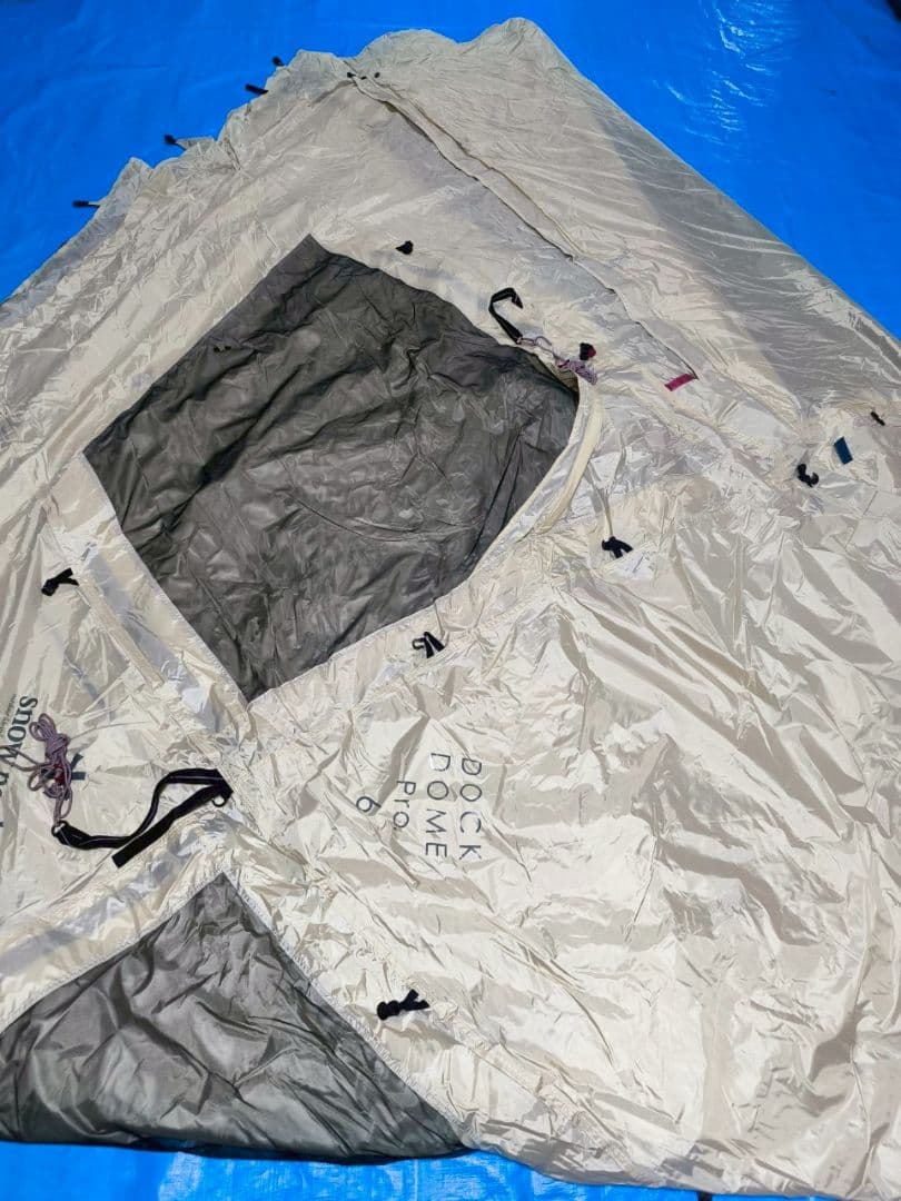 ほぼ未使用　スノーピーク　ドックドームpro6 アイボリー　SD-507IV