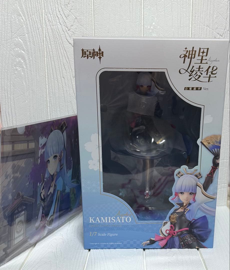未開封　原神 神里綾華・白鷺氷華Ver. 1/7 フィギュア[APEX] 特典付