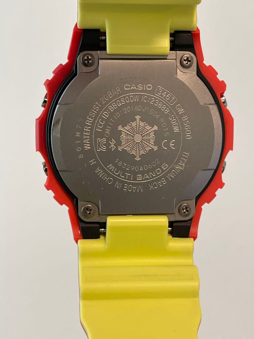 G-SHOCK GW-B5600FB 神戸市消防局救助隊発足50周年記念モデル