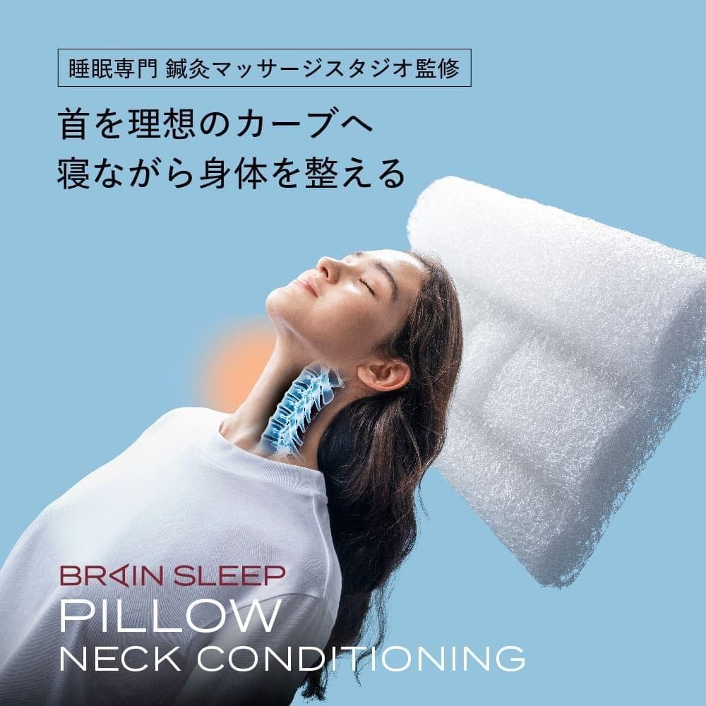 ブレインスリープピロー ネックコンディショニング アクティブエア カバー付き