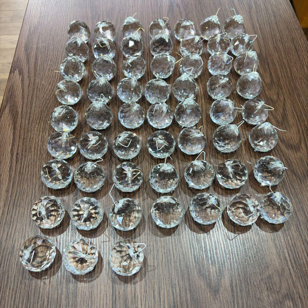 ②アンティーク・ガレ　シャンデリア　12灯 クリスタル　ゴールド　照明　リビング