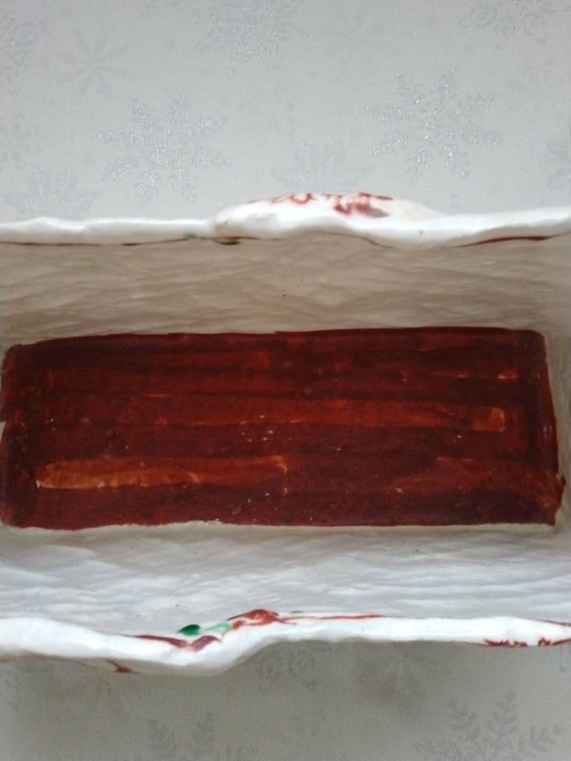 黒岩卓実　赤絵　花器