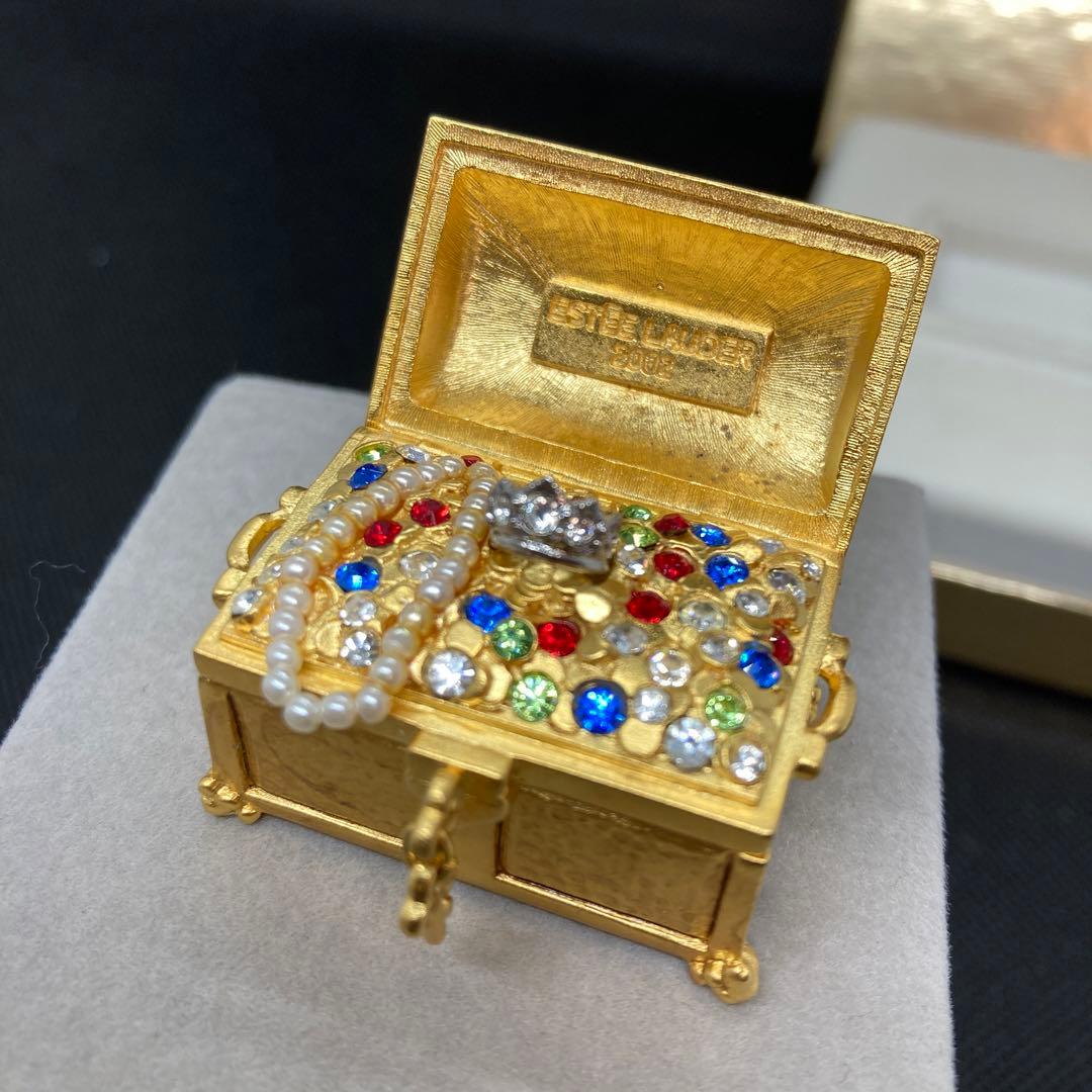 激レアアイテム エスティローダー ゴールドチェスト＆ドールハウス セット