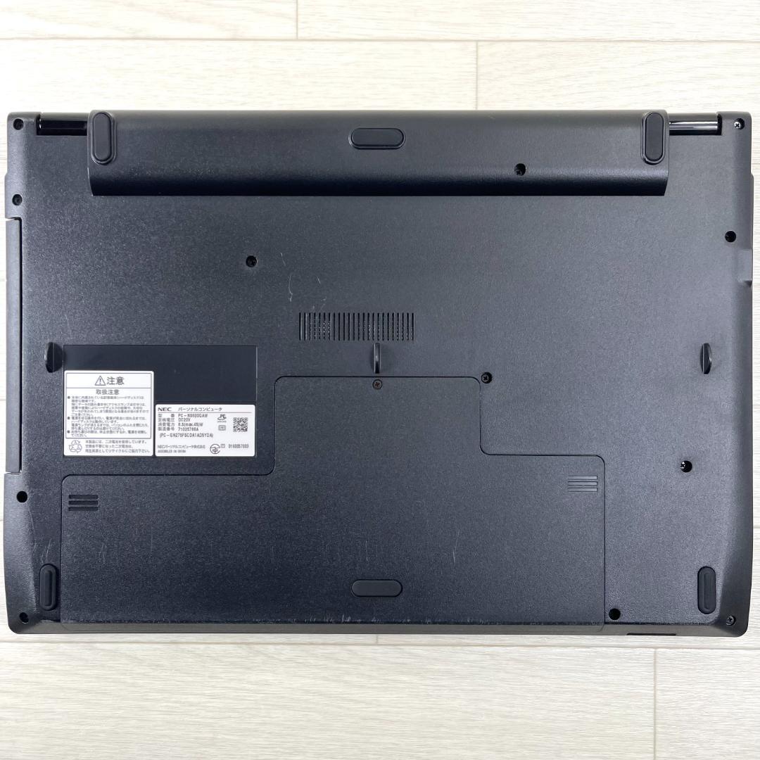 NEC i7 新品SSD500 メモリ8G Windows11 ノートパソコン♪