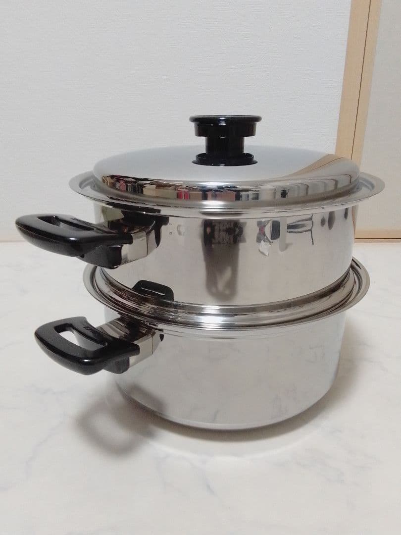 ☆未使用☆ ヨシノクラフト 両手鍋 セイロ 26cm PTW-26 蒸し器