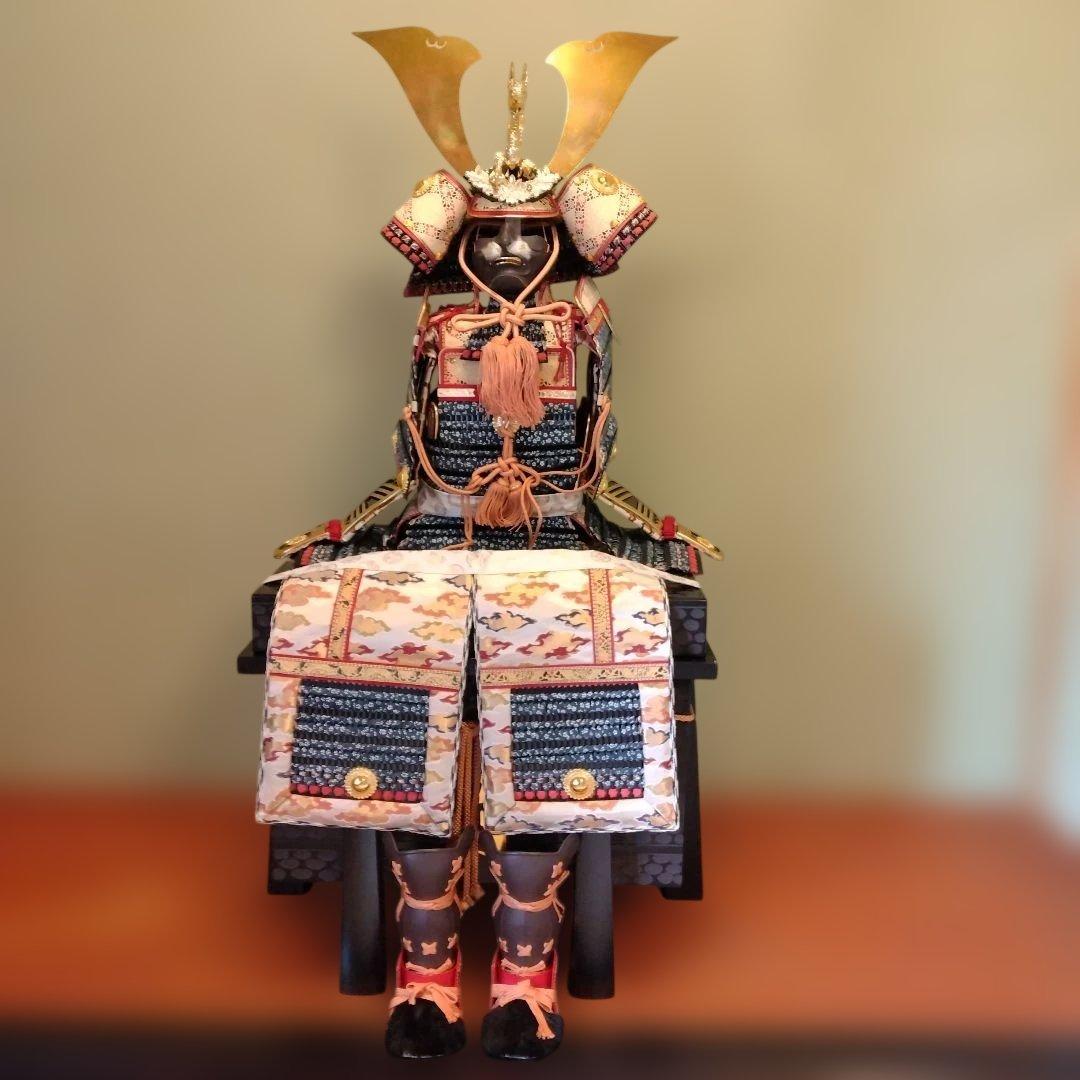龍玉作　五月人形　鎧兜
