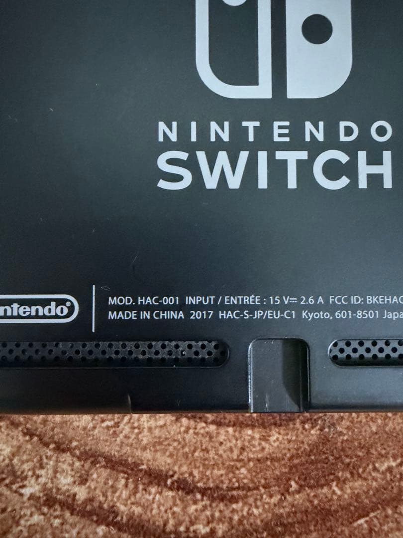 Nintendo Switch ニンテンドースイッチ本体　グレー③