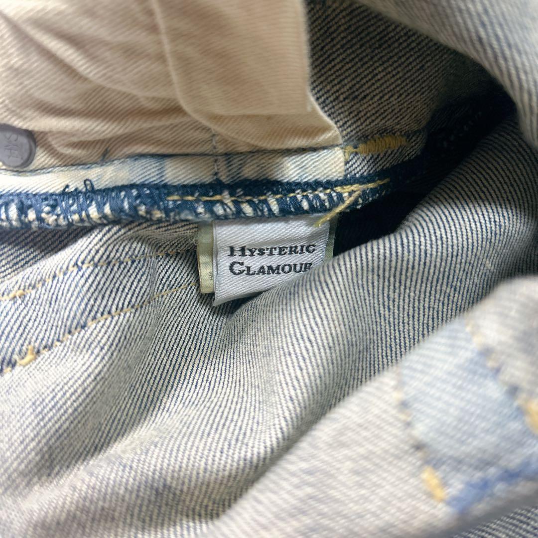 美品✨HYSTERIC GLAMOUR グラフィックデニム スタッズ　xs