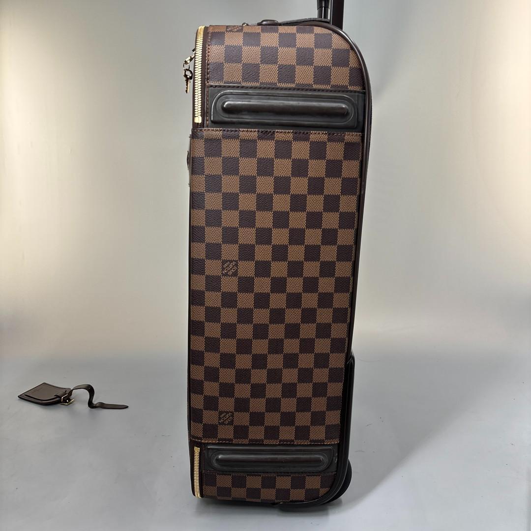 新品同様 ルイヴィトン■ダミエ ペガス 55 N23294 レザー スーツケース