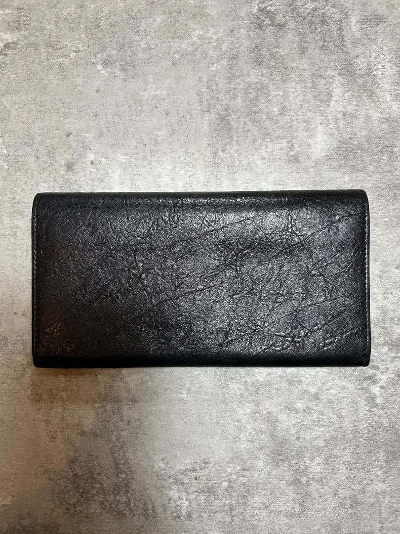 BALENCIAGA バレンシアガ　長財布　レザー　ブラック