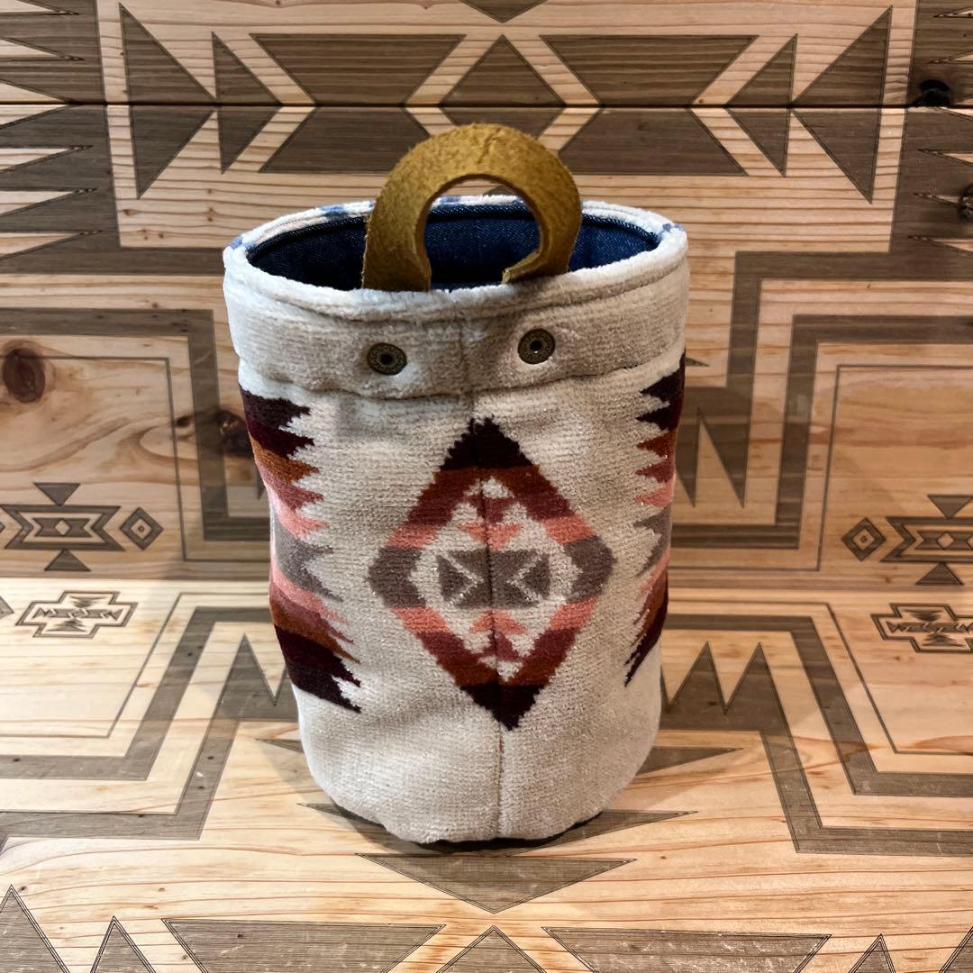 ごうちゃんページ ペンドルトン クッションカバー リメイク 小物入れ 新品