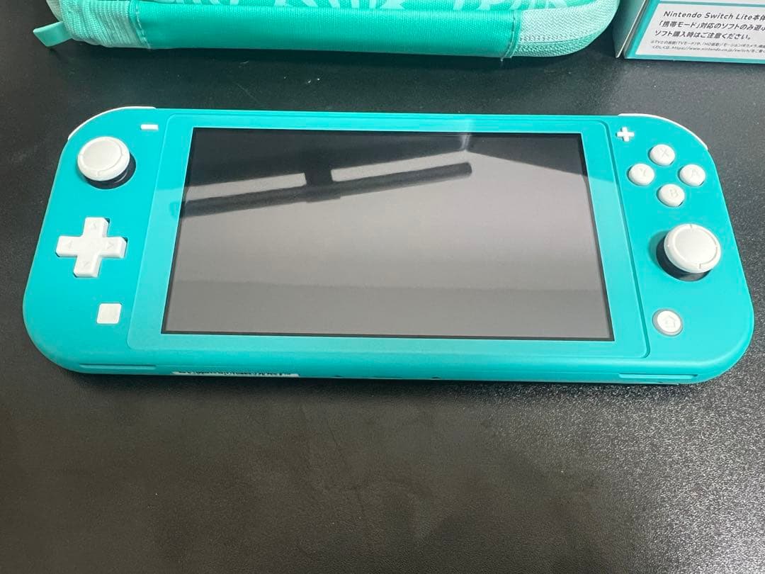 Nintendo Switch Lite ターコイズ 本体 キャリーケース付き