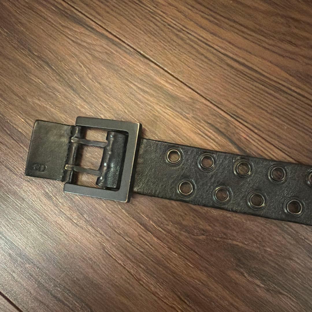 Dior Homme 2004SS ストリップ コレクション スタッズベルト