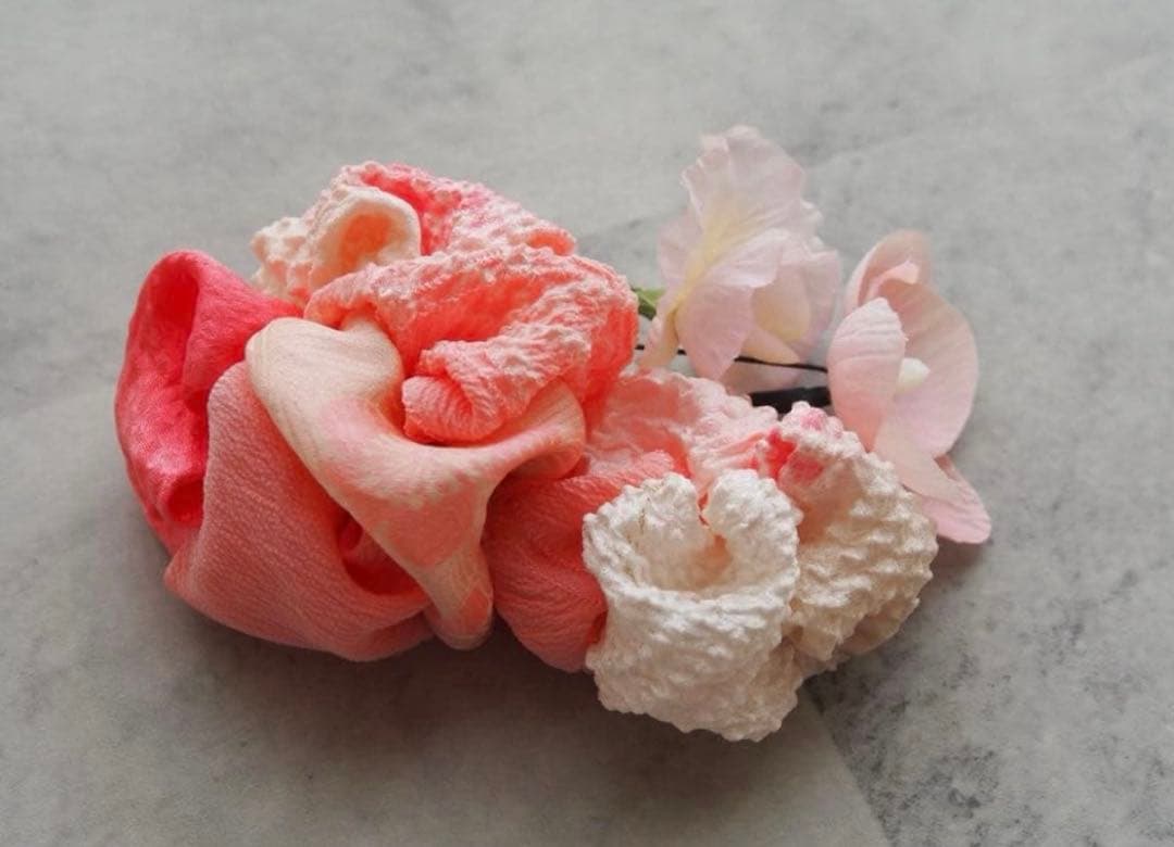 ゆりは　ヘアアクセサリー　ヘッドドレス　髪飾り　七五三　2504・2505