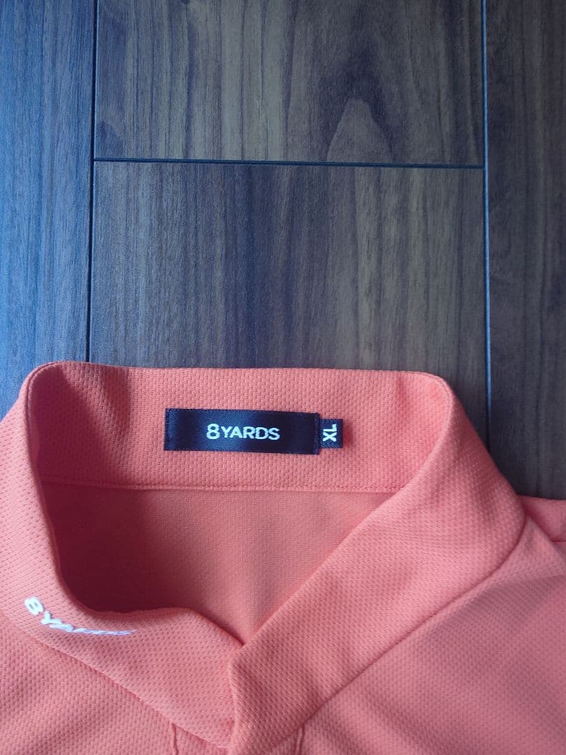 8YARDS オレンジ ポロシャツ XL　完売商品　未使用