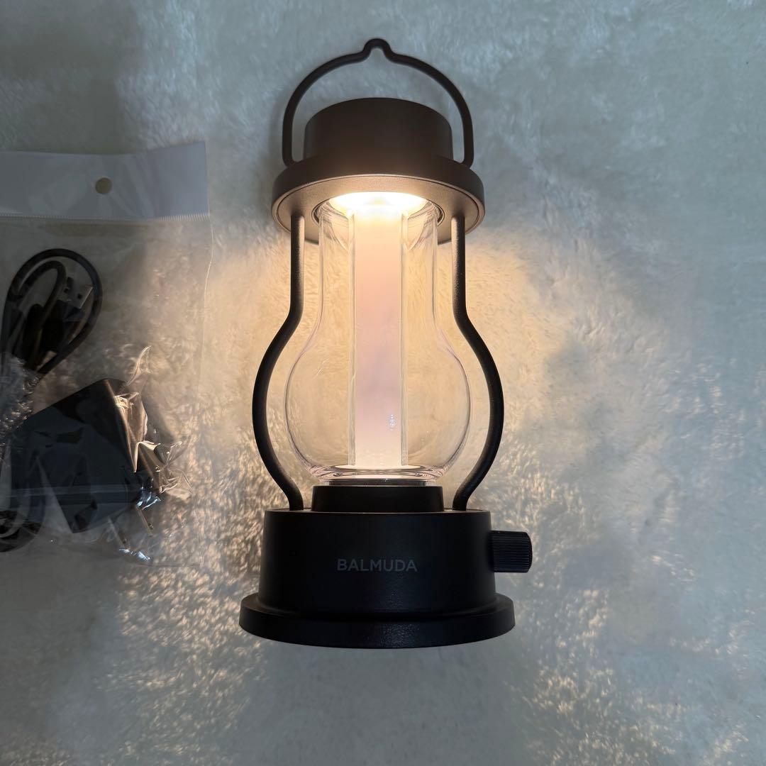 BALMUDA バルミューダ LEDランタン L02A-BK