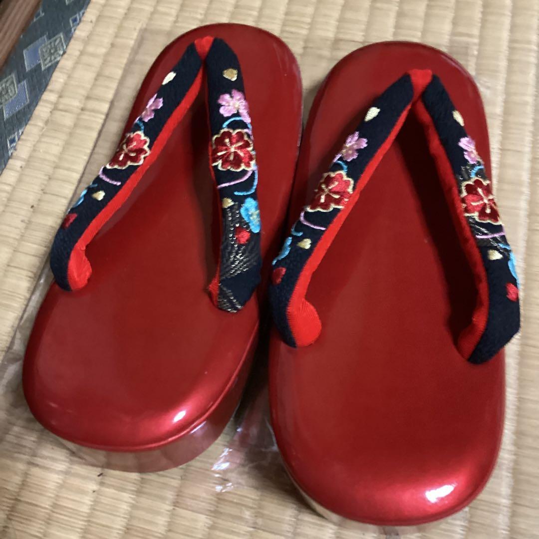 七五三七歳用フルセット　帯幅18センチ　草履21センチ