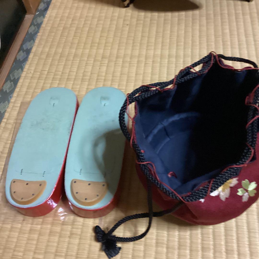 七五三七歳用フルセット　帯幅18センチ　草履21センチ