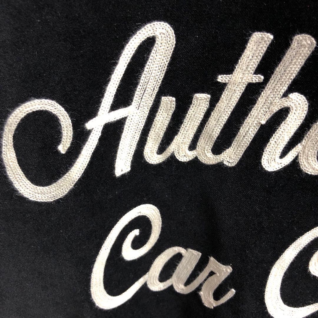 ヒューストン カークラブ刺繍 ベロア別珍 ジャケット スイングトップ ブルゾン