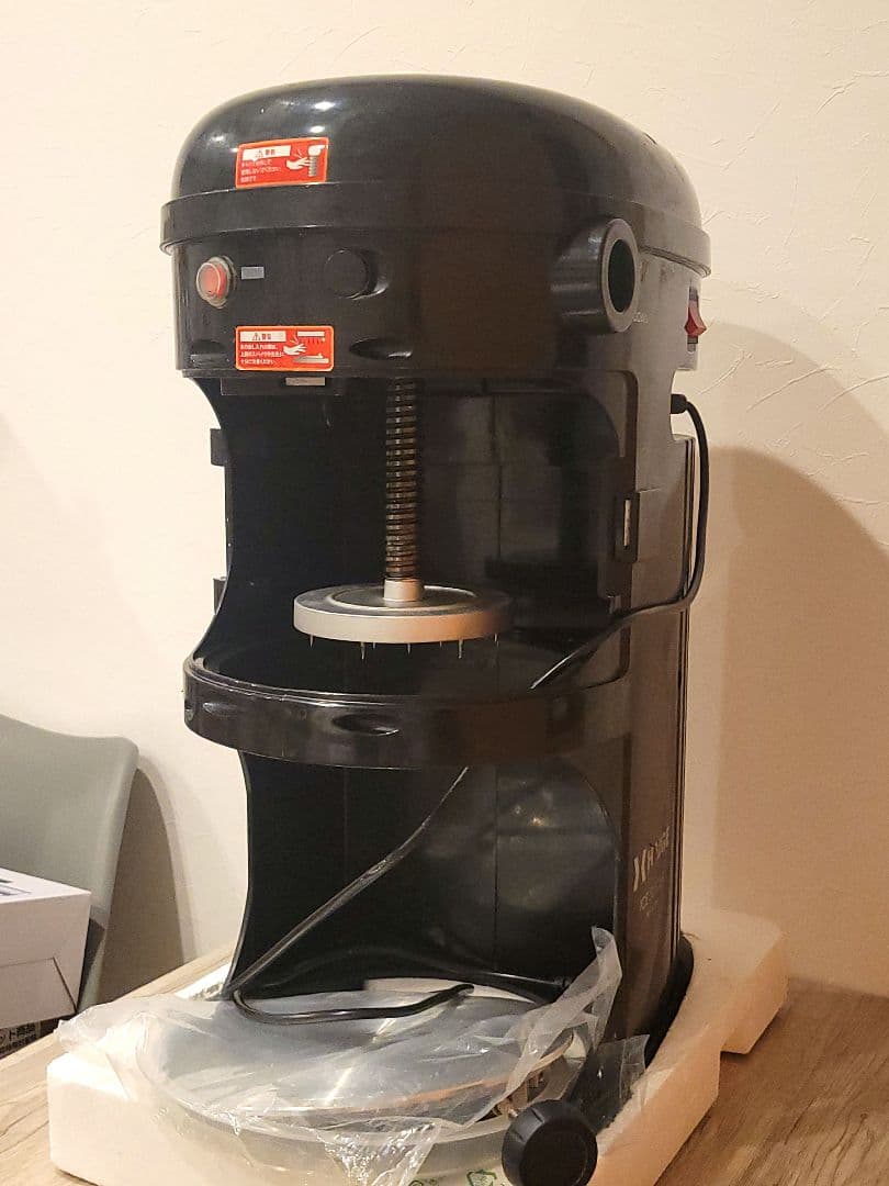 ふわふわ業務用かき氷機　HAIGE ハイガー WF-A299　黒