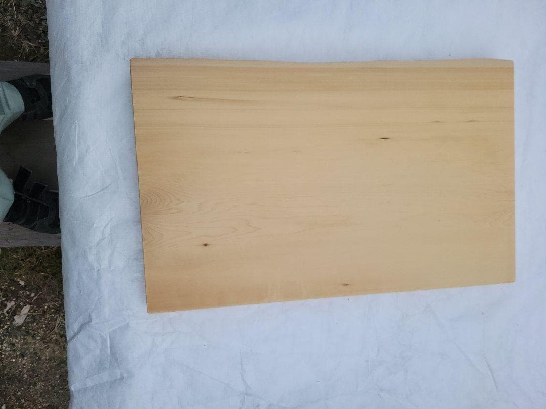 ♥　まな板　アメリカヒバ　一枚板　無垢材　DIY　ハンドメイド