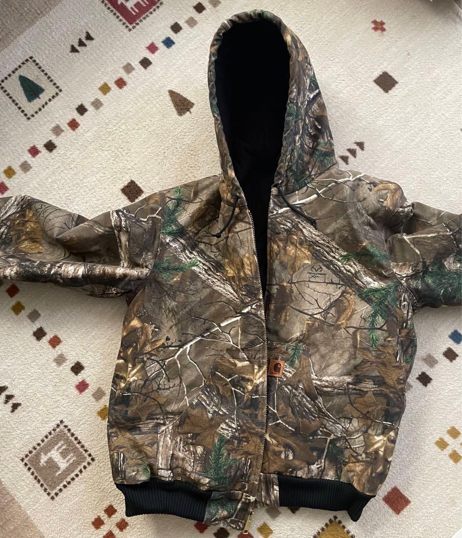カモフラージュ フード付き アクティブジャケット