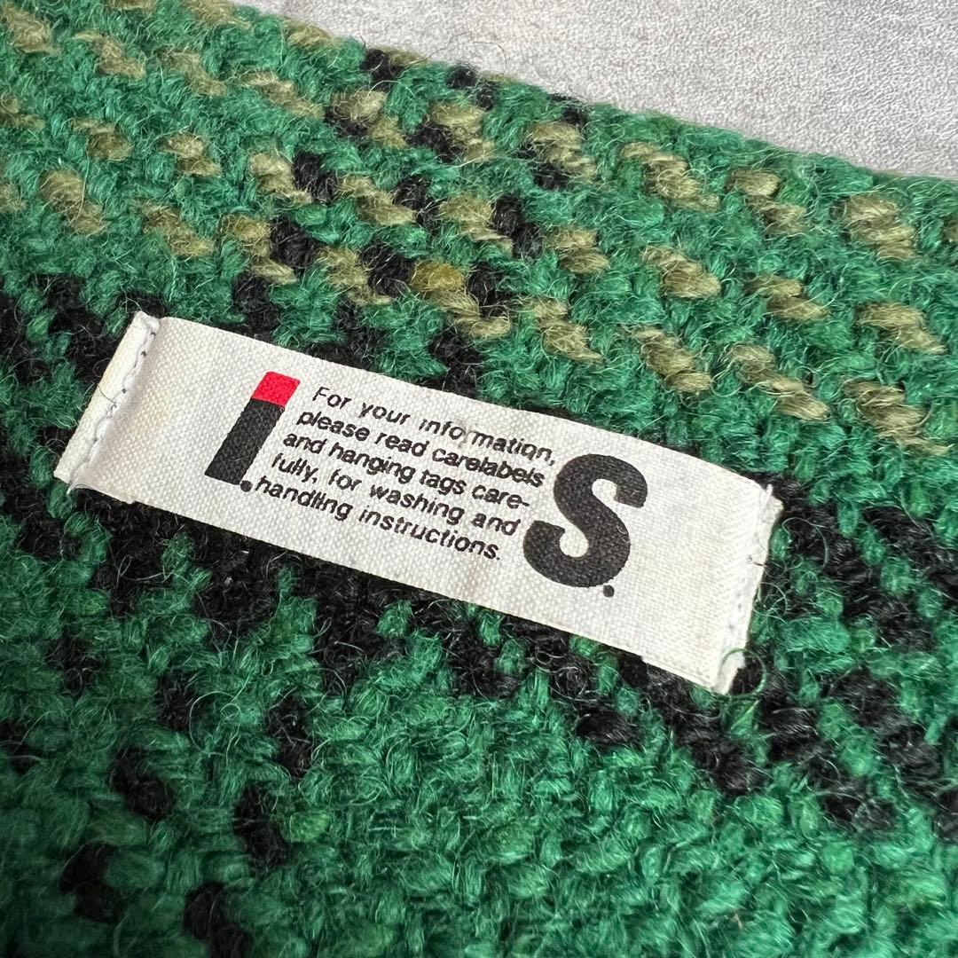 I.S　イッセイミヤケスポーツ　80s　チェック　ウールラップスカート　幻の一品