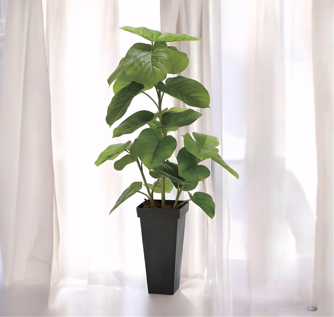 光触媒　人工観葉植物　フェイクグリーン　フレッシュDXスリムウンベラータ1.2m