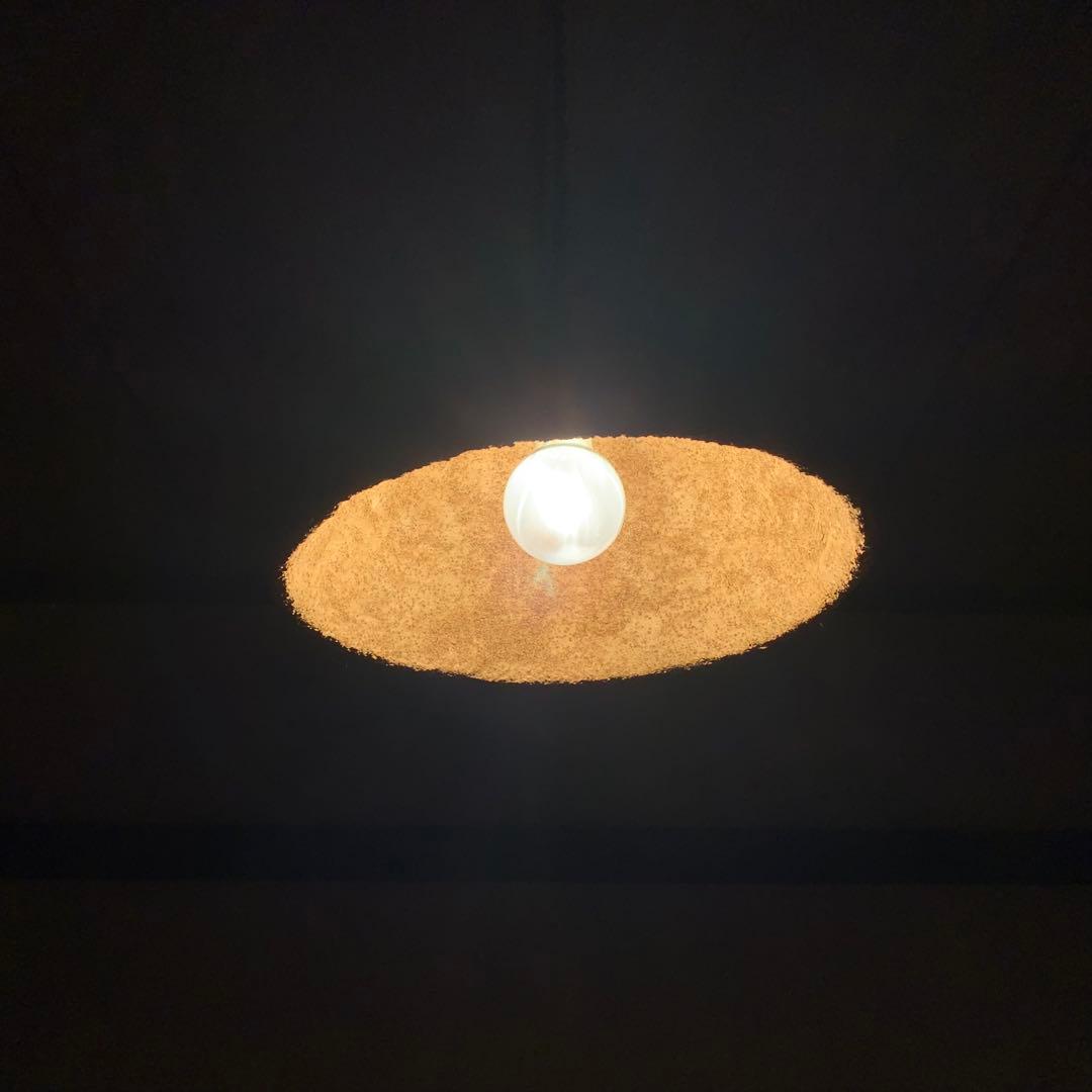 値下げ　カフェオレボウルランプ(ペンダントライト)