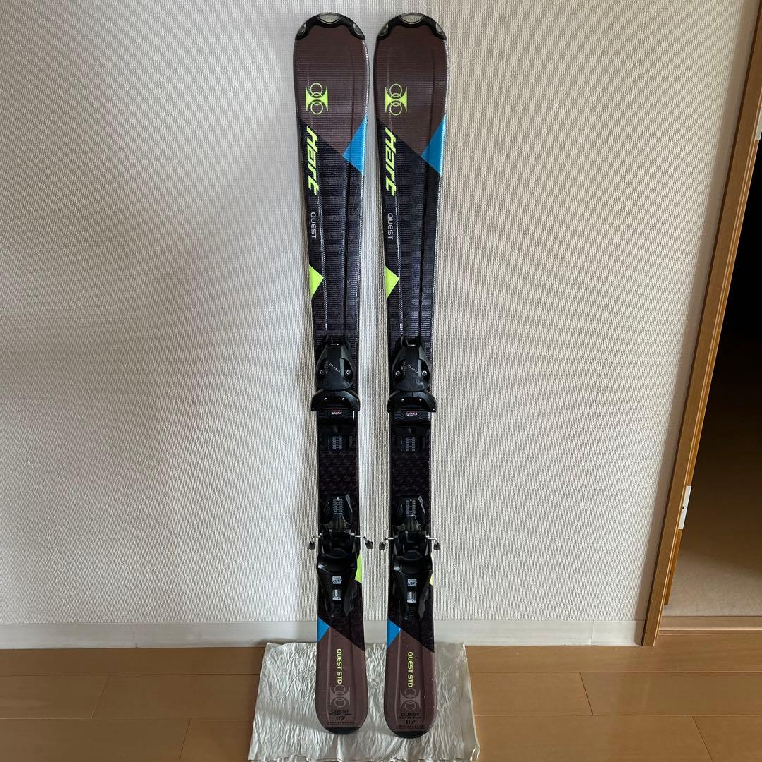 スキー板Hart 120㎝　ストックLEKI 80㎝