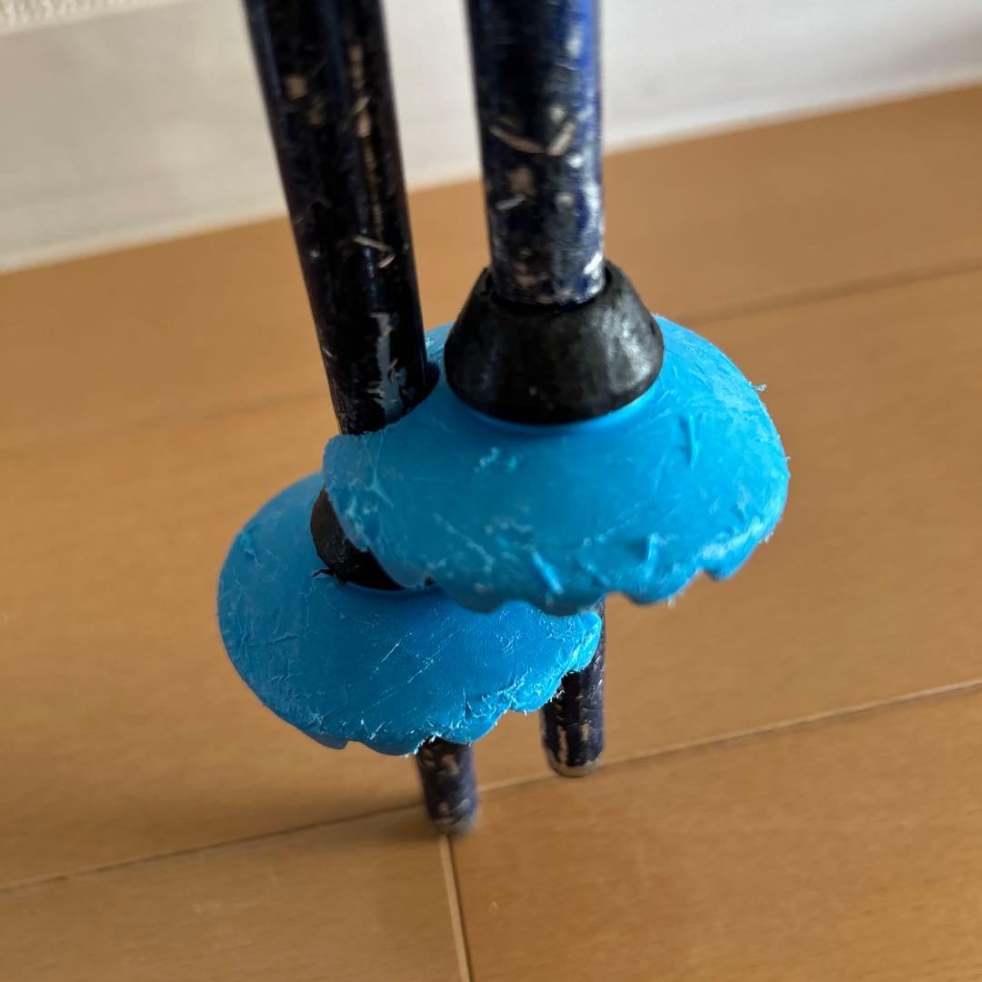 スキー板Hart 120㎝　ストックLEKI 80㎝