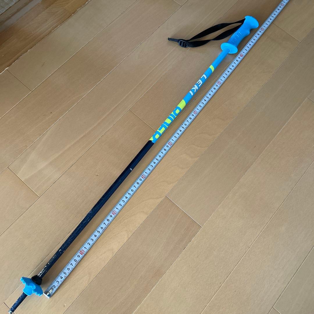 スキー板Hart 120㎝　ストックLEKI 80㎝