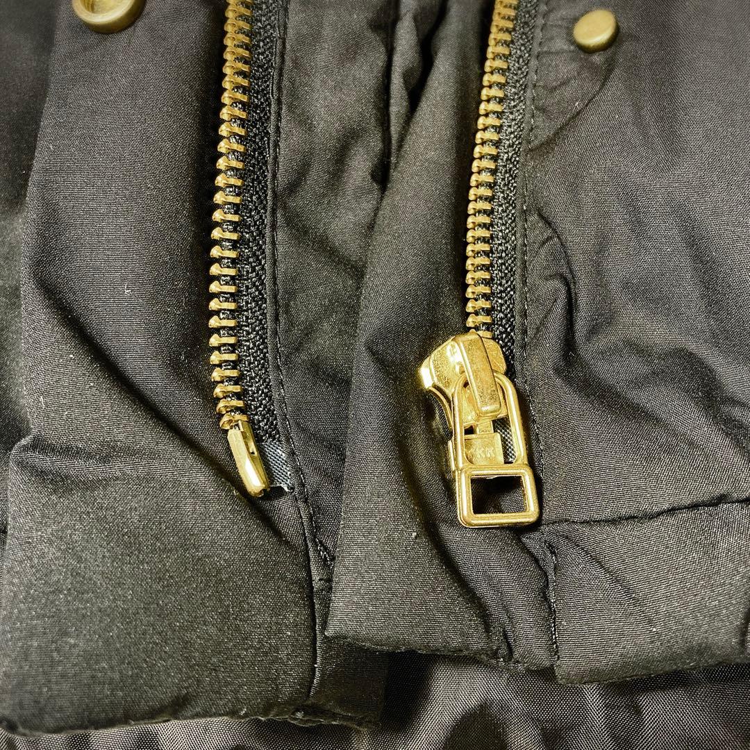 OPAQUE.CLIP ダウンジャケット　ショールカラー　ウォッシャブル　黒　L