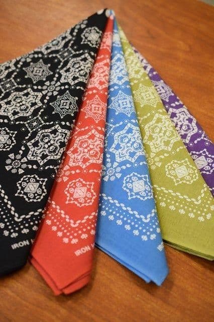 アイアンハート IRON HEART バンダナ IHG-051　5色セット