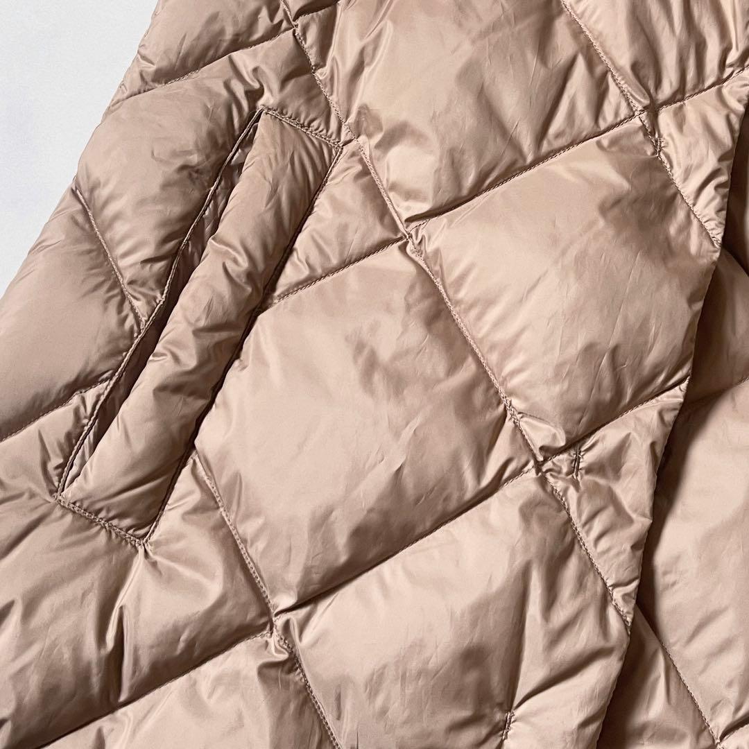 ほぼ未使用✨ マックスマーラ ダウンベスト 2023AW ベージュ 36 丈長め