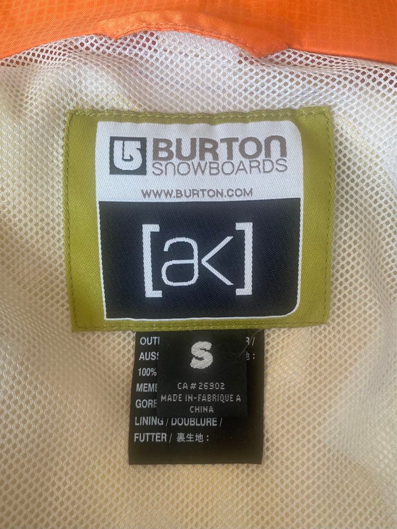 スノーボードウエア BURTON [ak] ジャケット パンツ セットアップ