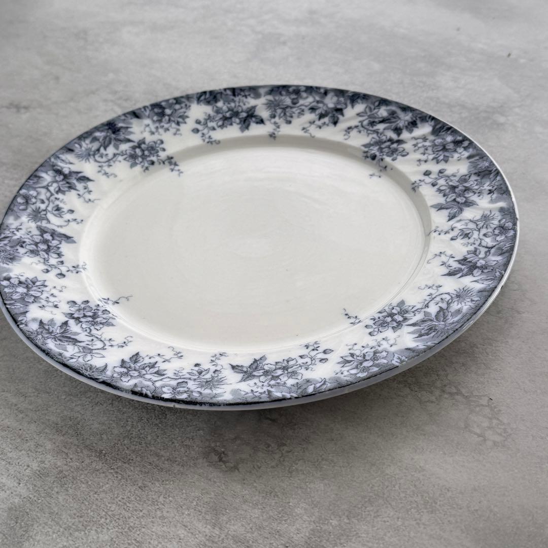 フランスアンティーク　エミールブルジョワ　イギリスアンティーク　平皿