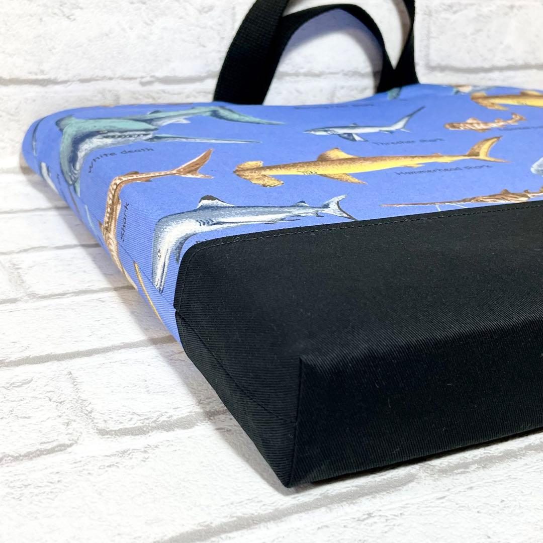 【kunako】サメ図鑑(ブルー)/深海魚(ネイビー)入園入学グッズ7点