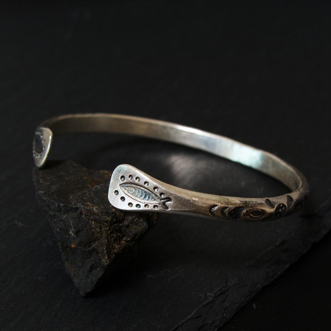 カレンシルバー バングル KAREN SILVER カレン族[KNB01600]