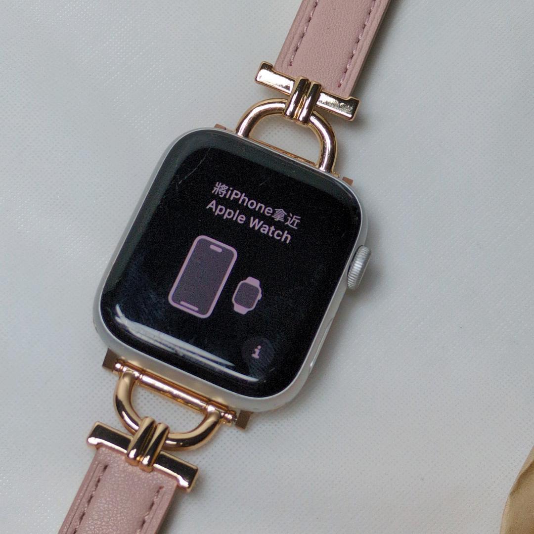 Apple Watch SE 第1世代 44mm　社外ベルト・充電器　容量83％