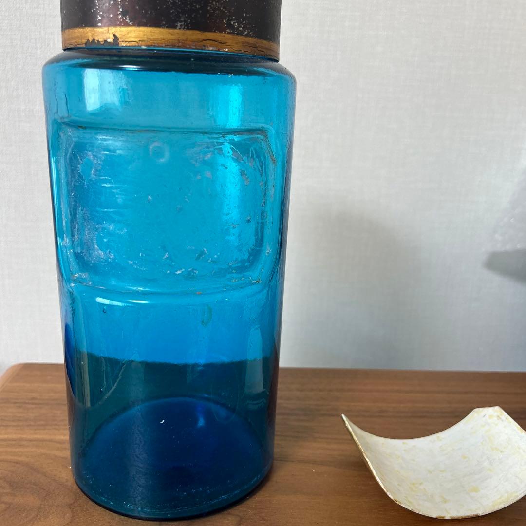 フランス　アンティーク　ファーマシー　瓶　レア