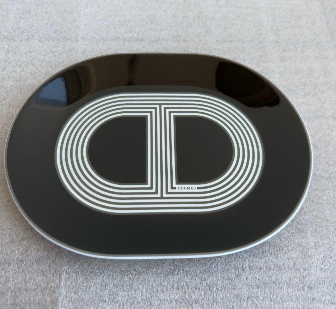 廃盤 HERMES ラリー　オーバルプレートミニ15cm